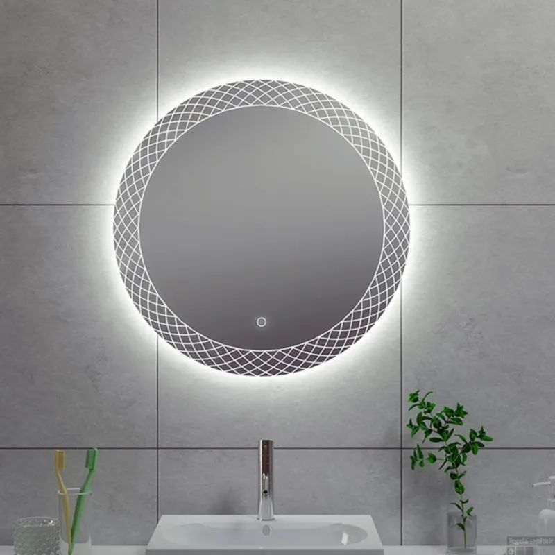 Uitverkoop Badkamerspiegel BWS Madri Rond LED Verlichting 60 cm