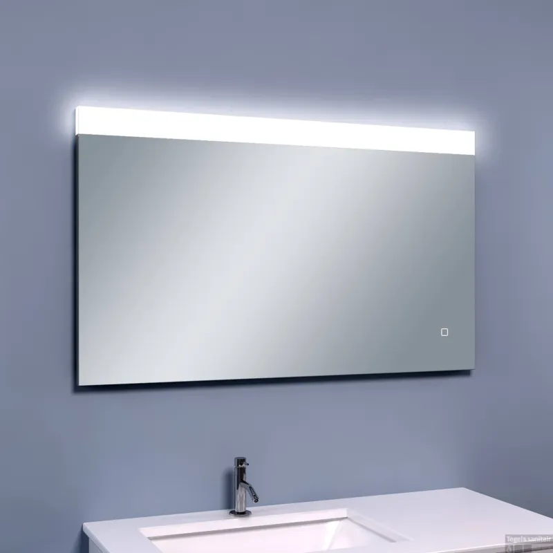 BWS Dimbare LED Spiegel Enkel 120x60 cm (condensvrij) Gratis Retour