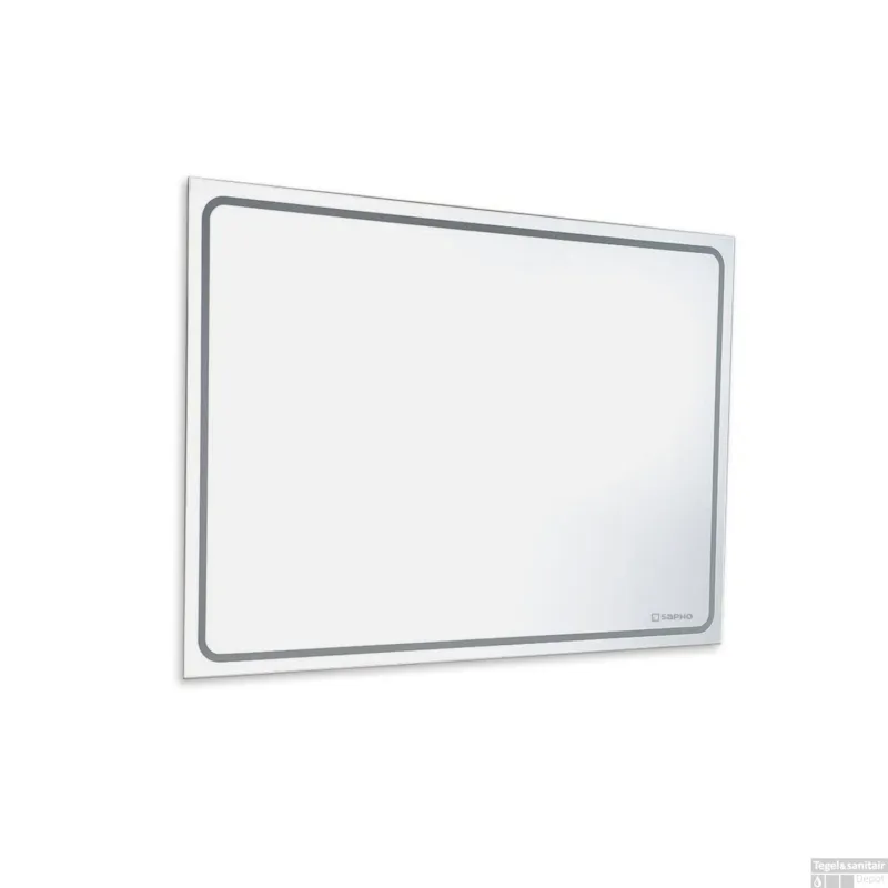 Favoriet Badkamerspiegel Sapho Gemini II 150x55 cm LED-Strips