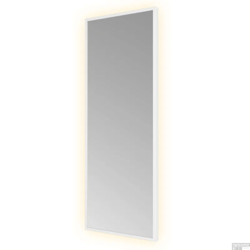 Spiegel Hotbath &MORE 80x30 cm LED-Verlichting Rechthoek Mat Wit Dagaanbieding