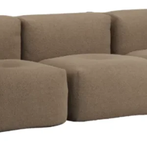 Sackit Soft Indoor 3-zits bank - met armleuningen-Teddy Brown Lage Prijs