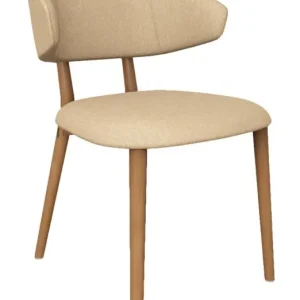 Hoge Kwaliteit Mobitec Toro C0212 eetkamerstoel - beuken onderstel-Hip Hop Beige