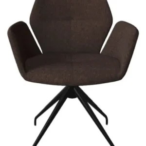 Finale Uitverkoop Mobitec Mood 95 M0512 eetkamerstoel-Hip Hop Brown