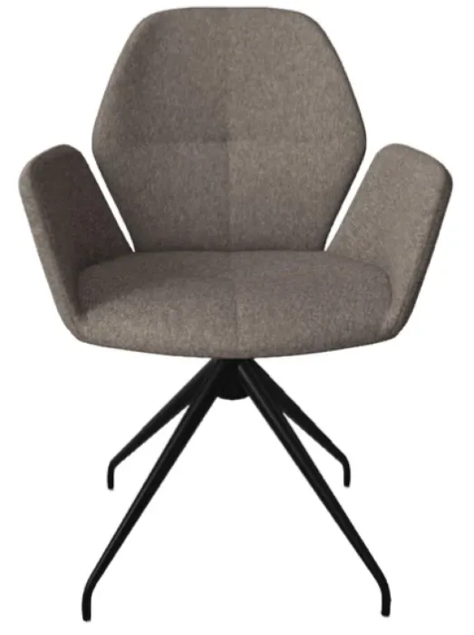 Aanbieding Mobitec Mood 95 M0512 eetkamerstoel-Hip Hop Grey