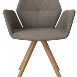 Mobitec Mood 95 M0912 eetkamerstoel - beuken onderstel-Hip Hop Grey Speciale Aanbieding