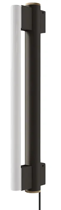 FRAMA Single 500 wandlamp-Gunmetal Steel Direct Verzonden