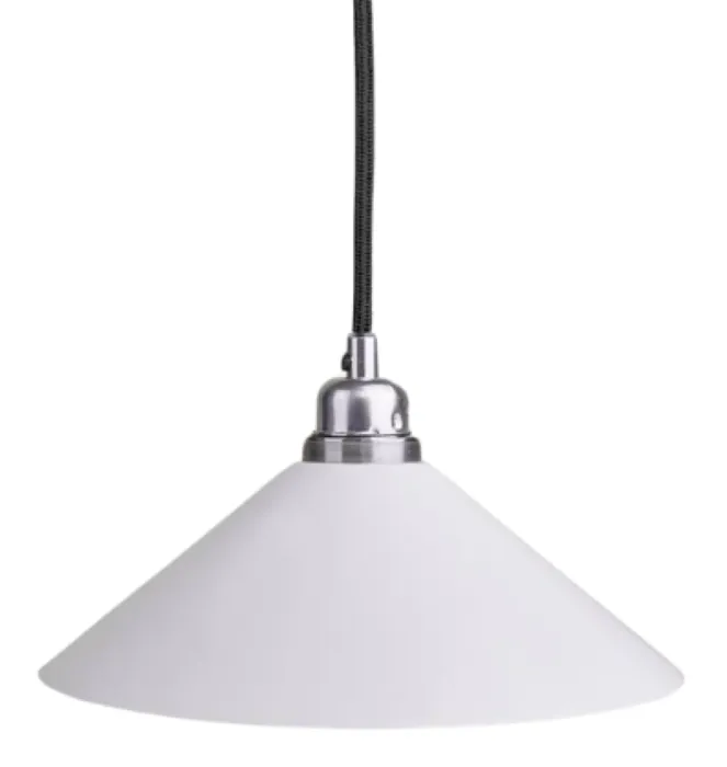 Beste Prijs FRAMA Cone hanglamp-White-Small