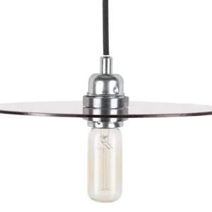 Exclusieve Aanbieding FRAMA Circle hanglamp-Smoked glass / steel