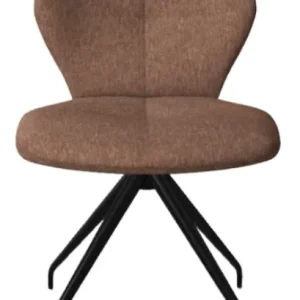 Mobitec Mood 91 M0510 eetkamerstoel - zwart onderstel-Hip Hop Cacao Veilige Betaling