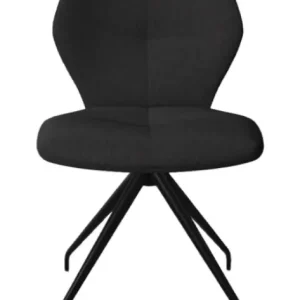 Mobitec Mood 91 M0510 eetkamerstoel - zwart onderstel-Hip Hop Anthracite Koop Vandaag