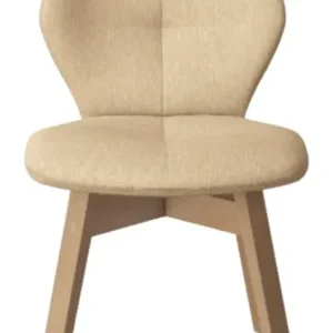 Mobitec Mood 91 M0110 eetkamerstoel - beuken onderstel-Hip Hop Beige Express Levering
