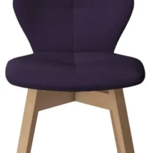 Koop Vandaag Mobitec Mood 91 M0110 eetkamerstoel - beuken onderstel-Hip Hop Violet