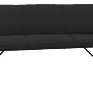 Mobitec Cosy B0310 eetkamerbank - zwart onderstel-Hip Hop Anthracite Beperkte Voorraad