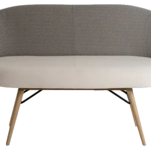 Beperkte Voorraad Mobitec Neo B0752 eetkamerbank-Vera Ecru/Calvin Silver