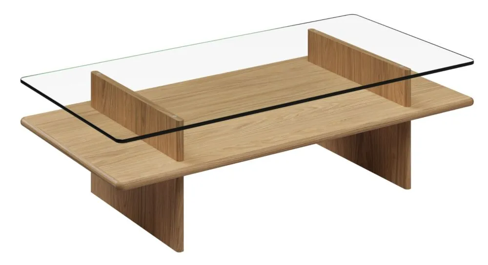 Weekendaanbieding WOUD Parallel salontafel-120x60 cm