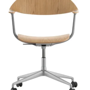 Seizoensaanbieding Vitra Mynt bureaustoel-Eiken-Aluminium