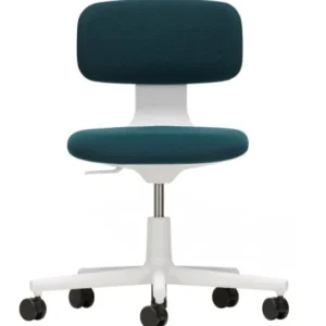 Lage Kosten Vitra Rookie bureaustoel-Plano Petrol Nero-Soft Grey