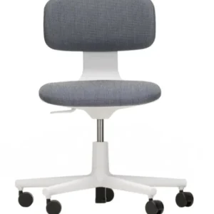 Meest Verkocht Vitra Rookie bureaustoel-Blue Grey Melange-Soft Grey