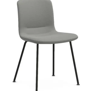 Koop Vandaag Vitra Hal Soft Tube stoel zwart onderstel-Cream White/Sierra Grey