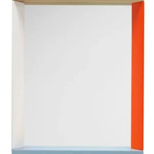 Weekendaanbieding Vitra Colour Frame spiegel-Small-Blauw-oranje