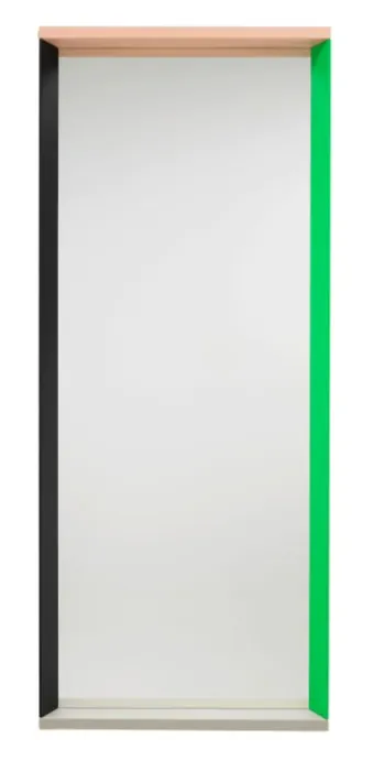 Lage Kosten Vitra Colour Frame spiegel-Large-Groen-roze