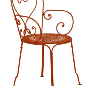 Fermob 1900 tuinstoel met armleuning-Candied Orange Superprijs
