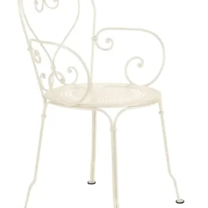 Weekendaanbieding Fermob 1900 tuinstoel met armleuning-Latte Beige