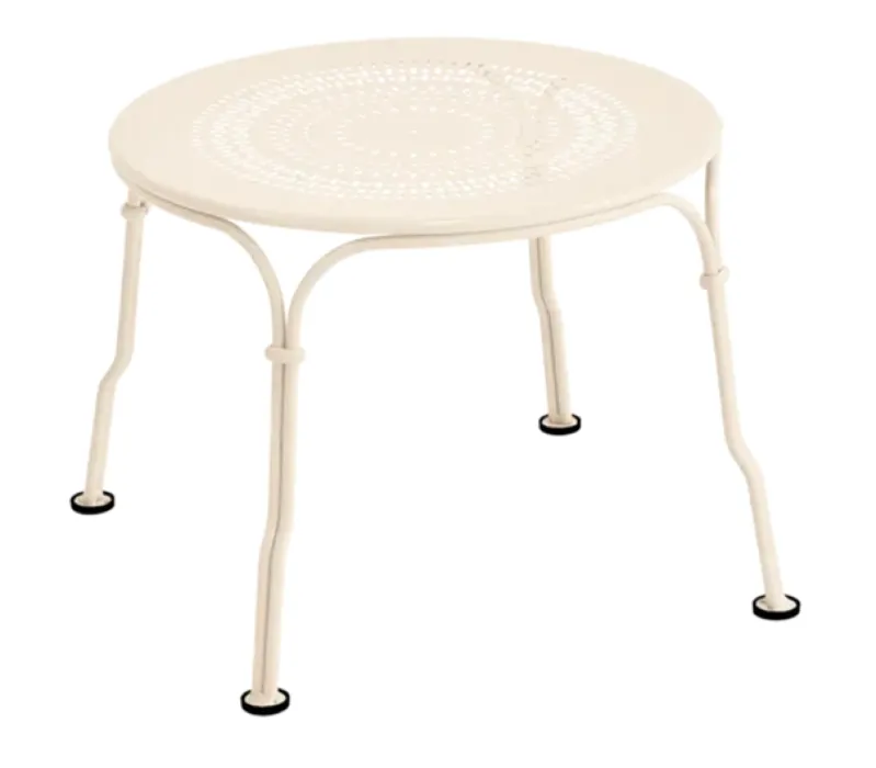 Express Levering Fermob 1900 Low tuintafel-Latte Beige