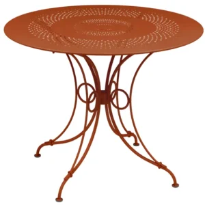 Fermob 1900 tuintafel Ø96 cm-Candied Orange Must-Have