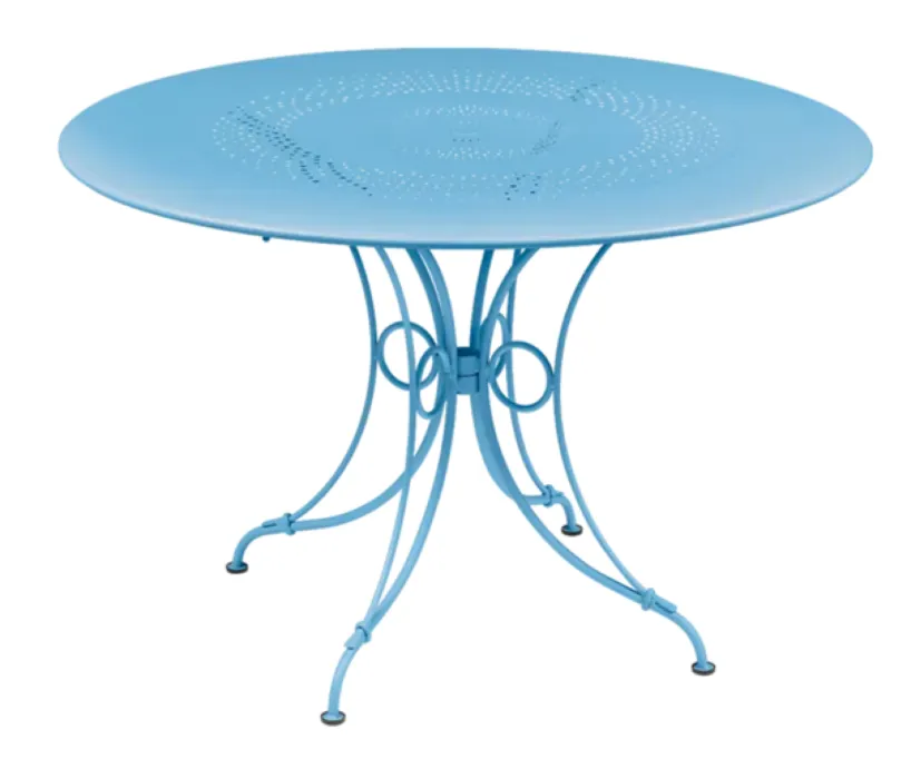 Fermob 1900 tuintafel Ø117 cm-Maya Blue Koop Vandaag