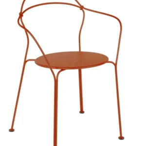 Fermob Airloop tuinstoel met armleuning-Candied Orange Dagaanbieding
