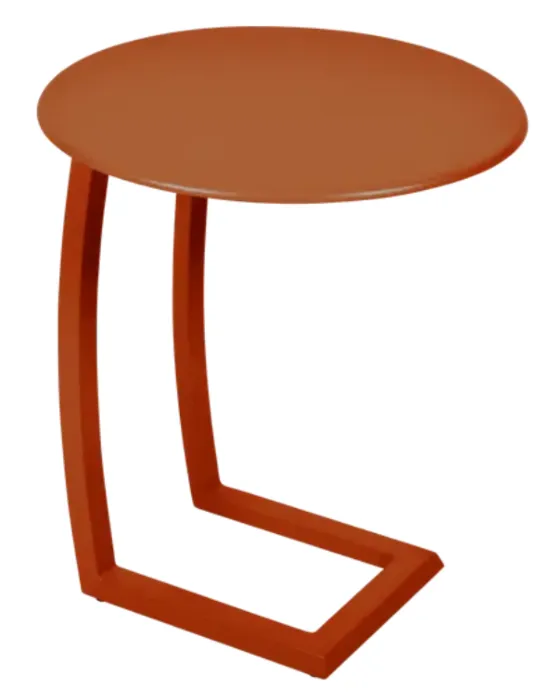 Superprijs Fermob Alizé Offset bijzettafel-Candied Orange