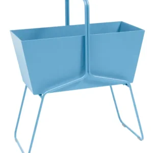 Fermob Basket plantenbak high-Maya Blue Direct Beschikbaar
