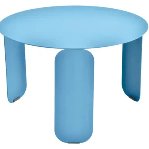 Koop Online Fermob Bebop bijzettafel Ø60cm-Maya Blue