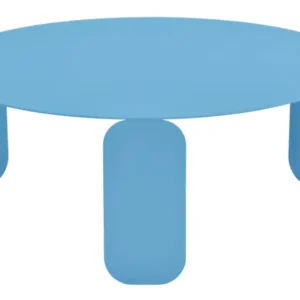 Fermob Bebop salontafel Ø80cm-Maya Blue Laatste Versie