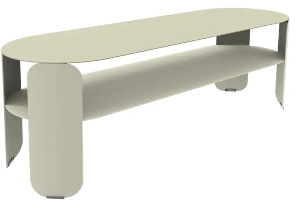 Speciale Aanbieding Fermob Bebop Low salontafel-Clay Grey
