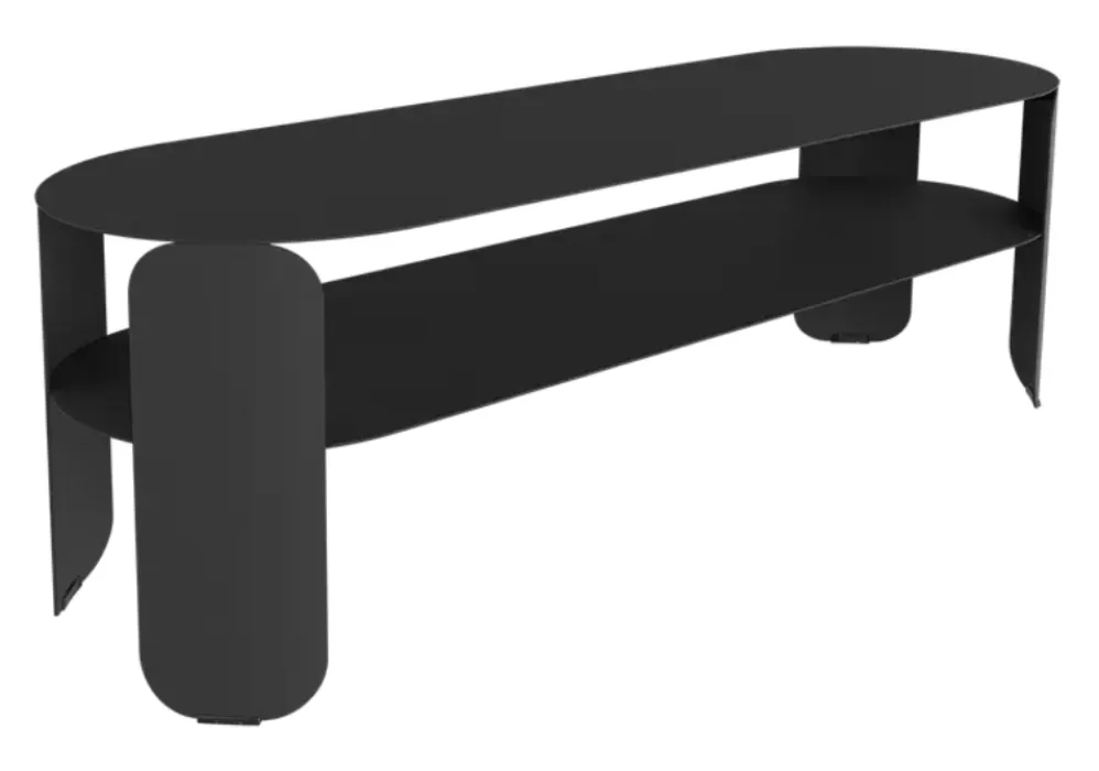 Finale Uitverkoop Fermob Bebop Low salontafel-Anthracite