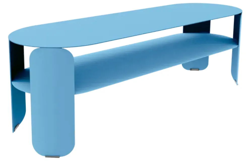 Fermob Bebop Low salontafel-Maya Blue Nieuw