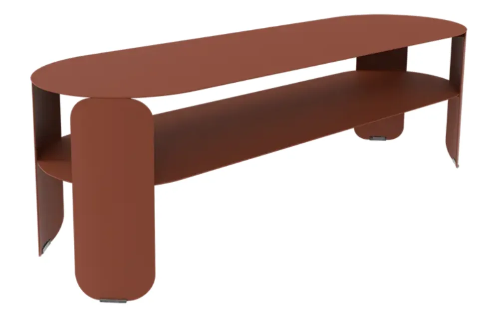 Fermob Bebop Low salontafel-Red Ochre Nieuw