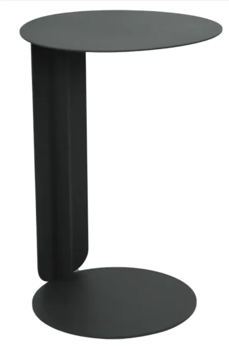 Fermob Bebop Offset bijzettafel-Anthracite Speciale Aanbieding