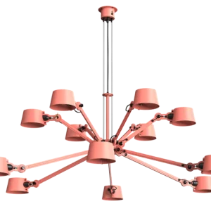Tonone Bolt 12 Arm Chandelier hanglamp-Daybreak rose Bestel Nu