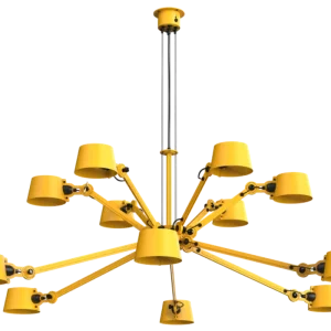 Tonone Bolt 12 Arm Chandelier hanglamp-Sunny yellow Laatste Versie