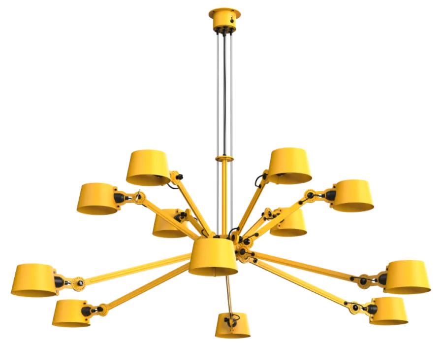 Tonone Bolt 12 Arm Chandelier hanglamp-Sunny yellow Laatste Versie