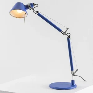 Gereduceerde Prijs Artemide Tolomeo Micro tafellamp-Blue Klein