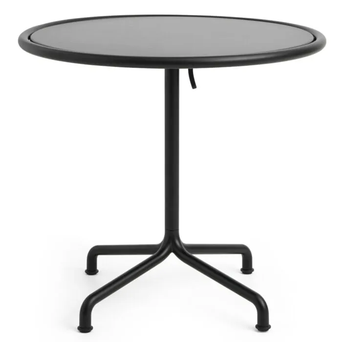 Lage Kosten HAY Deville tafel-Anthracite-Ø80 cm
