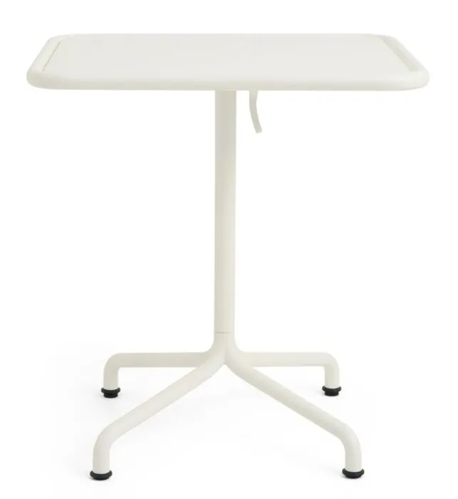 Snelle Levering HAY Deville tafel-Cream White-60x70 cm