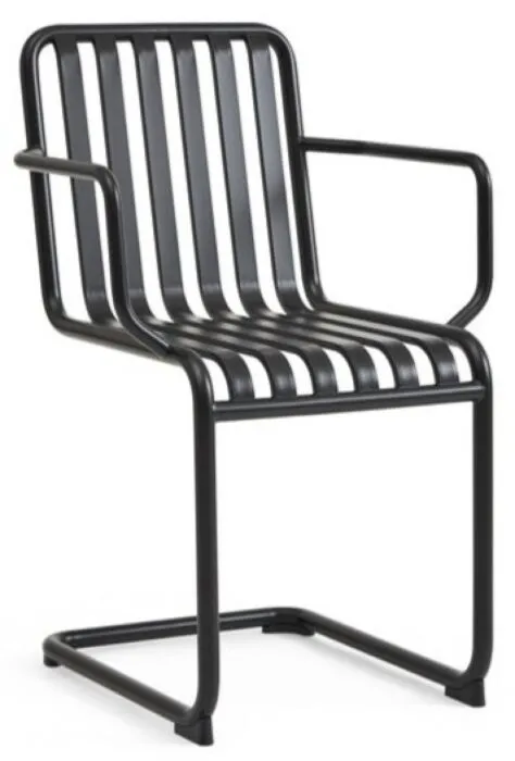 HAY Palissade Cantilever armstoel-Anthracite Gecertificeerd