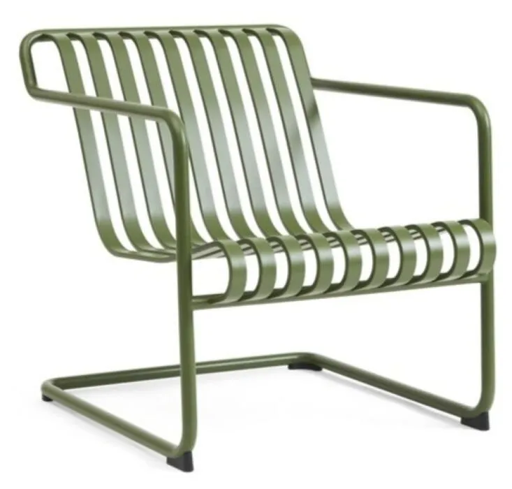 Korting HAY Palissade Cantilever loungestoel-Olive