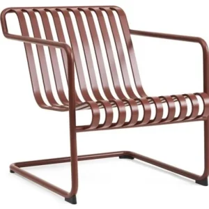 Laatste Versie HAY Palissade Cantilever loungestoel-Iron Red