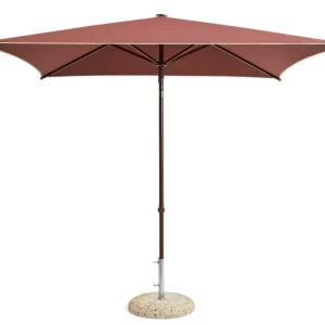 Hete Deal HAY Terrazza parasol - Square-Burgundy